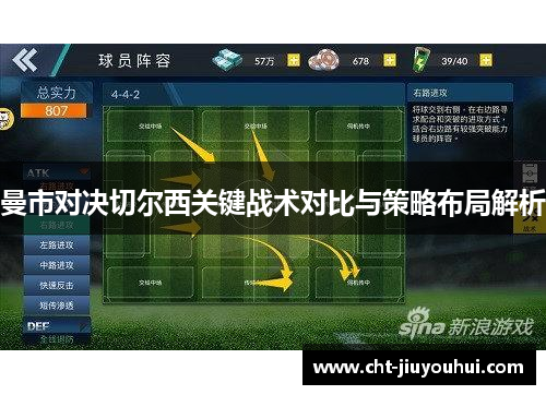 曼市对决切尔西关键战术对比与策略布局解析 曼市对决切尔西关键战术对比与策略布局解析